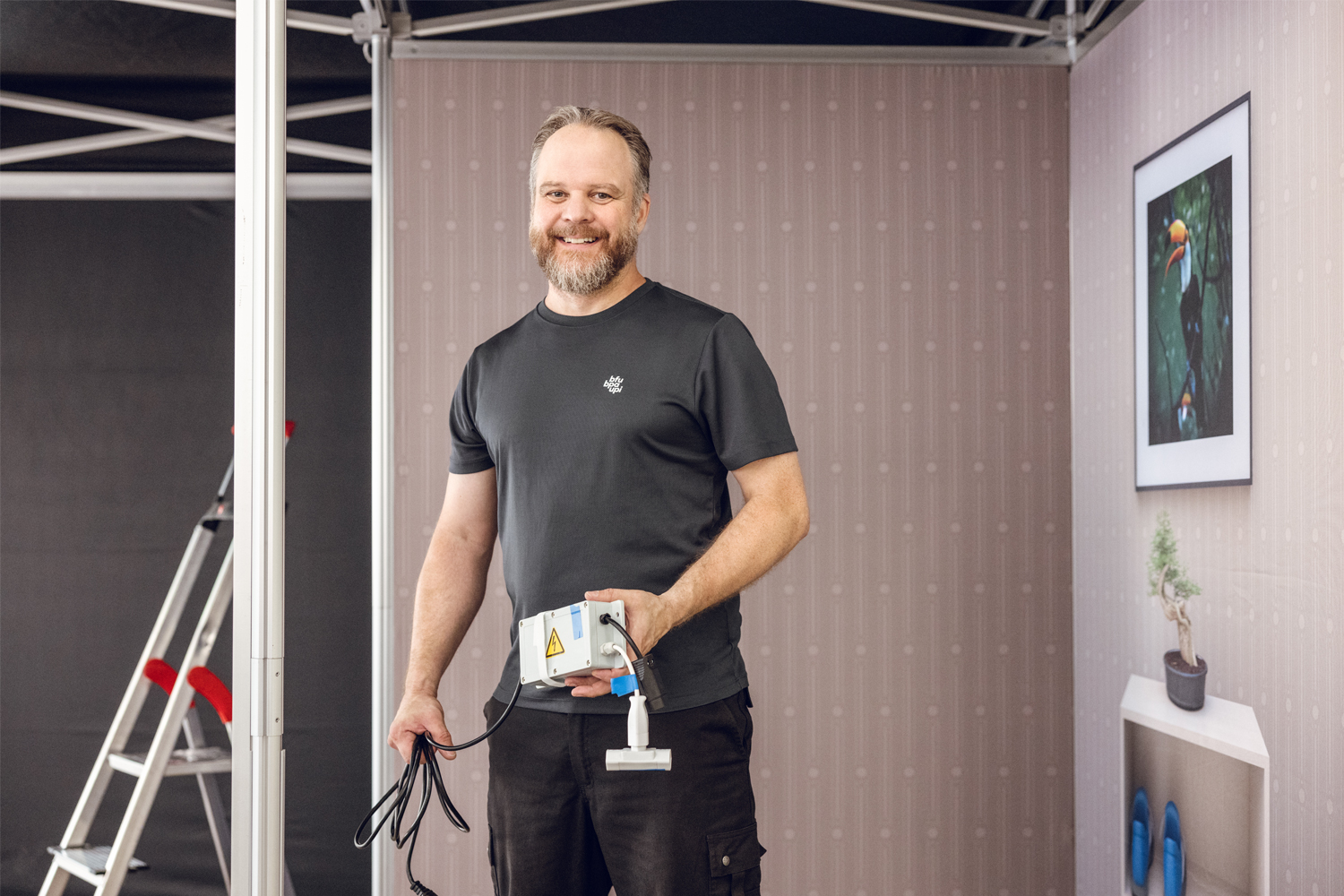 «30 Prozent im Büro und 70 Prozent draussen arbeiten: perfekt!»